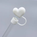 Axyaa Kawaii Hearts Straw Covers for Stanley Cup - 10mm Straw Cap Cute Toppers