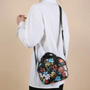 Axyaa Women's Nylon Crossbody Backpack Handbag for Middle-aged Mothers