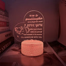 Axyaa Love Design RGB 3D Night Light for Bedroom Desktop Decor