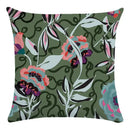 Axyaa Tropical Jungle Floral Cushion Cover