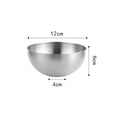 Axyaa Stainless Steel Ramen Bowl - Stylish Kitchen Tableware and Utensil