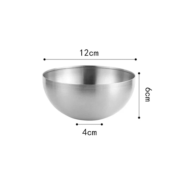 Axyaa Stainless Steel Ramen Bowl - Stylish Kitchen Tableware and Utensil