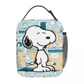 Axyaa Cartoon Dog Lunch Bag: Thermal Insulated, Portable Food Container, Cooler Box