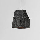 Axyaa Imitation Stone Black Droplight for Japanese Wabi Sabi Decor