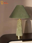 Axyaa Cotton Velvet Fabric Floor Lamp LED Modern Light Fixtures