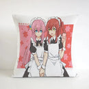 Axyaa 45x45 Decorative Pillowcases for Sofa Pillows - Bocchi Rock Theme