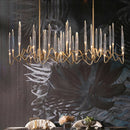 Axyaa LED Crystal Chandelier: Modern Luxury Tree Branch Design for Home Decor