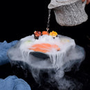 Axyaa Ceramic Sashimi Ice Tray for Molecular Cuisine & Creative Dishes
