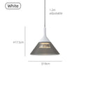 Axyaa Horn Shaped LED Pendant Lamp for Bedroom, Dining Room, and Bar Counter
