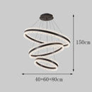 Axyaa Modern LED Pendant Chandeliers for Living & Dining Room Lamps