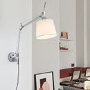 Axyaa Nordic Industrial Wall Lamp Swing Arm Study Reading Light E27