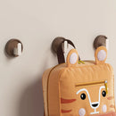 Axyaa HeMu Walnut Solid Wood Jacket Hook for Hotel Bathroom