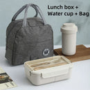Axyaa Portable Tableware Set Bento Box Cutlery Picnic Food Containers Dinnerware