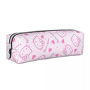 Axyaa Hello Kitty Pencil Case - Large Storage for School Supplies & Cosmetics