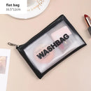 Axyaa Travel Toiletry Bag: Portable PVC Makeup Organizer for Women