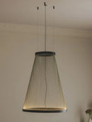 Axyaa Nordic Designer Cotton Rope Chandelier for Duplex Rotating Staircase