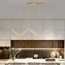 Axyaa LED Pendant Lights: Modern 2 Head Fixtures for Living Room, Bedroom, Hotel, Bar