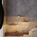 Axyaa Wabi Sabi Resin Pendant Light Chandelier - Vintage Japanese Style Dining Lamp