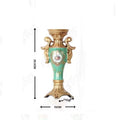 Axyaa Retro Nostalgic Resin Candlestick Set for Home Decor and Parties