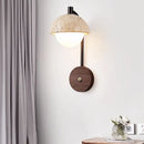 Axyaa Wabi Sabi Bedroom Wall Lamp Rechargeable Retro Fixture