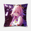 Axyaa Kawaii Genshin Impact Pillowcase for Kid's Bedroom