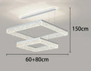 Axyaa Modern LED Chandeliers for Living Room Indoor Lighting