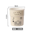 Axyaa Cute Cat Illustrations Ceramic Latte Mug