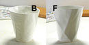 Axyaa White Bone  Coffee Mug, Novelty Geek Design, Porcelain Espresso Cup