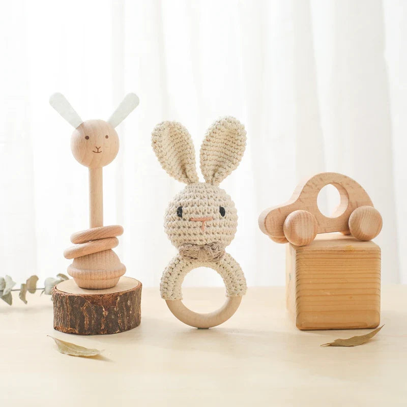 Axya Animal Wooden Building Block Toys for Kids