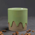 Axyaa Ceramic Glazed Latte Cups Vintage Style Drinking Mugs for Household.