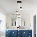 Axyaa Crystal Pendant Light for Kitchen Bedroom Living Room Chandelier