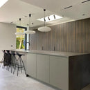 Axyaa Oval Pendant Light E27 Bulb Ceiling Hanging Lamp - Suspension Fixture