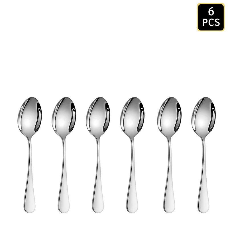 Axyaa Stainless Steel Cutlery Set for Family Dinner or Hotel