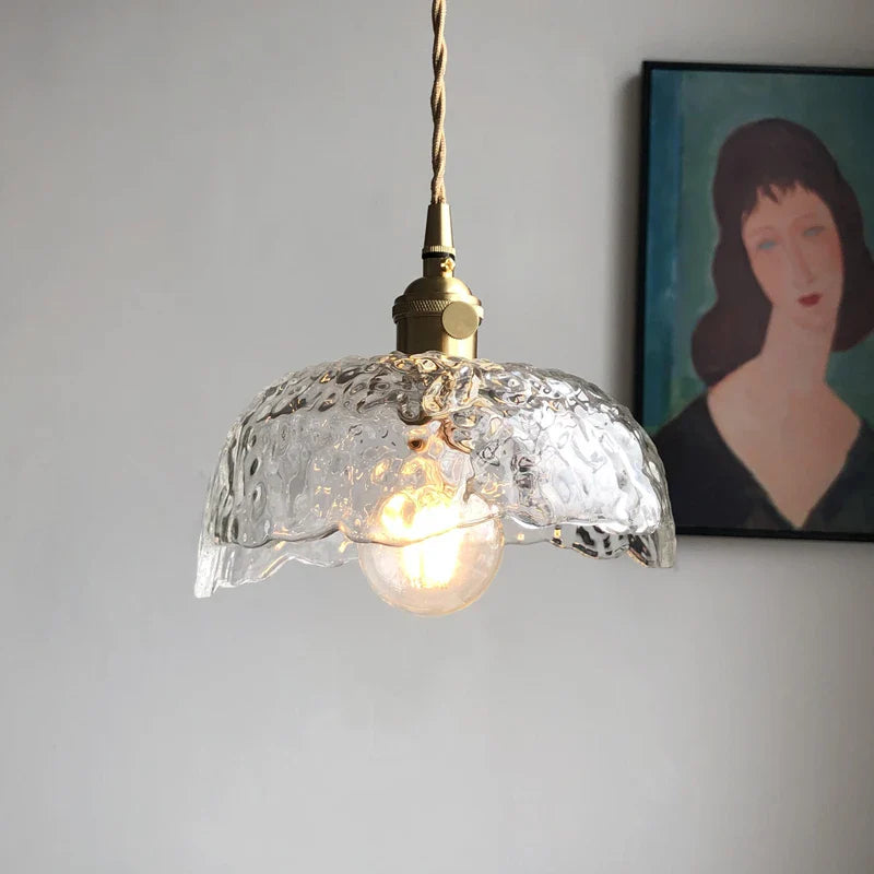 Nordic Green Glass LED Pendant Light by Axyaa - Modern Indoor Lighting