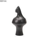 Axyaa Ceramic Vase with Artificial Flowers for Room Aesthetic Decor