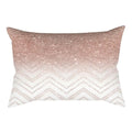 Axyaa Pink Geometric Stripes Pillow Cover for Home Decor and Living Room