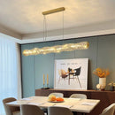 Axyaa Crystal Chandelier Pendant Light for Living Room and Dining Room
