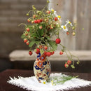 Axyaa Retro Porcelain Puzzle Vase Hydroponics Flower Arrangement DIY Handmade
