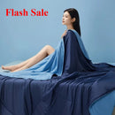 Axyaa Cooling Ice Silk Air Conditioner Quilt Machine Washable Knitted Cotton