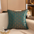 Axyaa Geometric Jacquard Square Cushion Cover 45x45 Polyester Throw Pillowcase