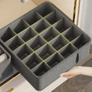 Axyaa Underwear Sock Bra Storage Box - 20/6/7/1 Grids Organizer Cabinets Drawers Pants