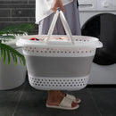 Axyaa Wall-Hung Laundry Basket - Large Capacity Foldable Hamper