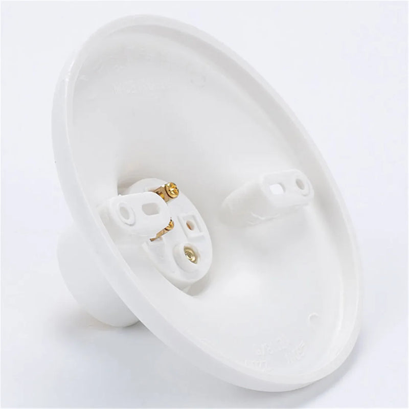 Axyaa Plastic Socket Outlet Box Mount E27 Lamp Holder for Ceiling Lamp