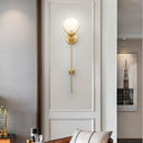 Axyaa Nordic Marble LED Wall Light - Minimalist Indoor Home Decor Fixtures