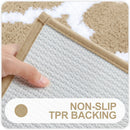 Axyaa Plush Microfiber Bath Mat: Super Absorbent, Non-Slip, Luxurious Carpet