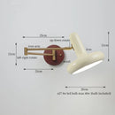 Axyaa Wabi-Sabi Iron LED Wall Lights Swing Arm Vintage Wandlampen