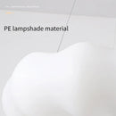 Axyaa Round Cloud Ceiling Light - Milky White LED Fixture