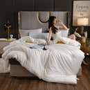 Axyaa Soybean Quilt: 4 Season Warmth, Single/Double, Thickened, Spring/Autumn/Winter