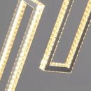 Axyaa Nordic Crystal LED Chandelier for Living Room, Staircase & Indoor Lighting