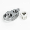 Axyaa Aluminum Rear Derailleur Hanger Extension for Bike Frame Gear Tailhook